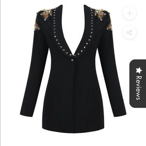 CATWALK CONNECTION SALI BLACK JACKET